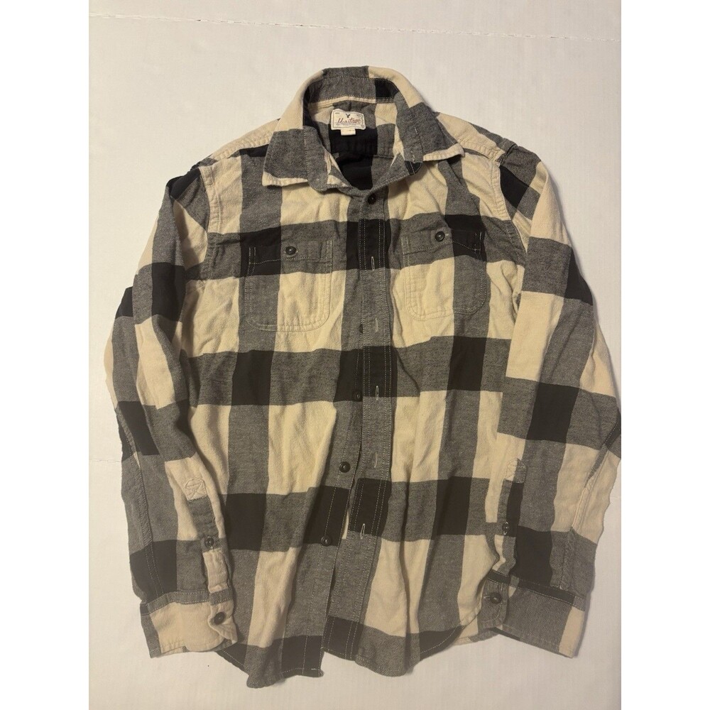 American Eagle Outfitters Men's Regular Heritage Plaid Flannel Button-Up Shirt